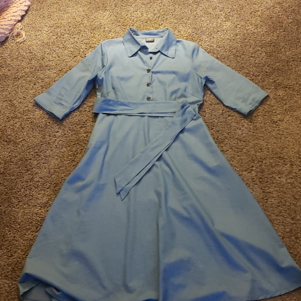 Denim summer dress